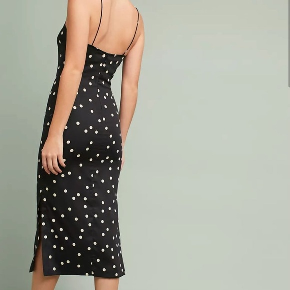 NWT Tracy Reese Polka Dot Slip Dress, Size 6 - Picture 2 of 7